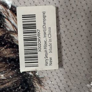 Harry sequin pillow case